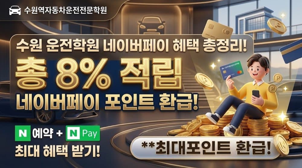 수원 운전면허 기능시험 한 번에 합격하는 비결 (수원역 자동차학원 강사 팁)